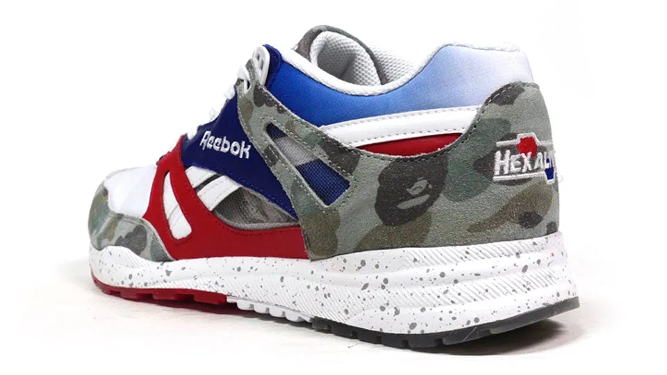 A BATHING APE® x mita sneakers Reebok VENTILATOR AFFILIATES　WHT/BLU/RED/CAMO